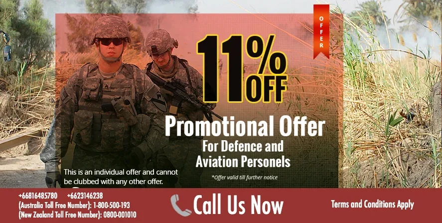 Flight Crew and Defense Service Professional Offer